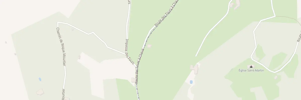 Plan du 506 Rte des Fours à Chaux à Castels et Bézenac