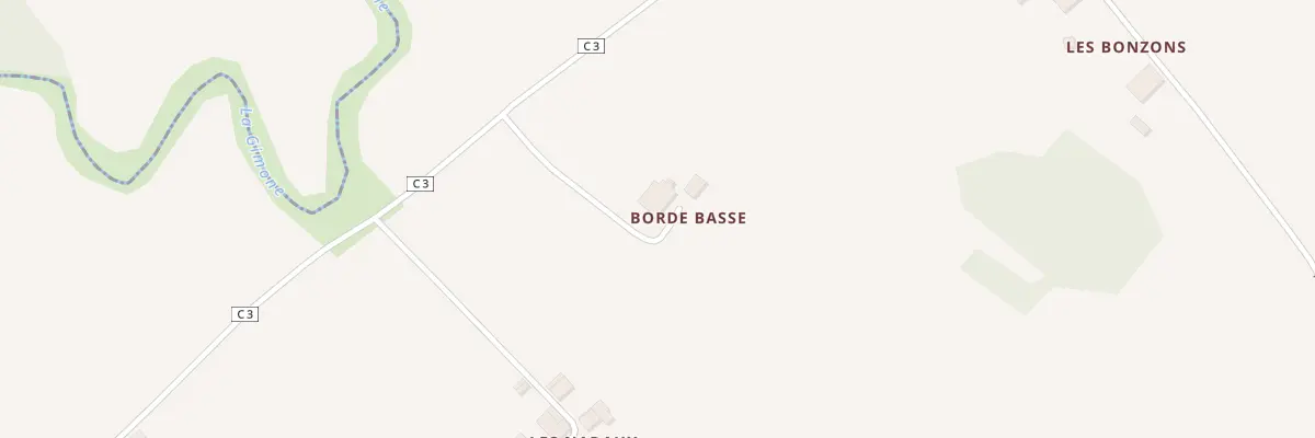 Plan du 5045 La Borde Basse à Vigueron