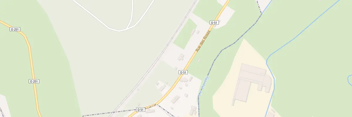 Plan du 2350 Rue du Docteur Martel à Eslettes