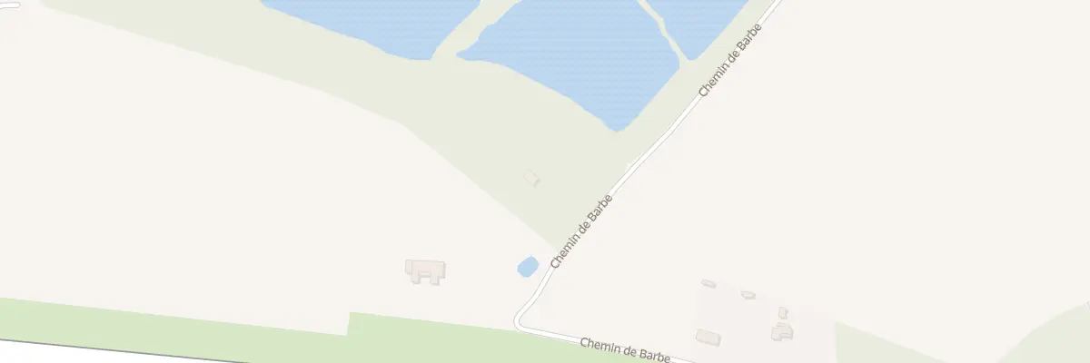 Plan du 816 Che de Barbe à Palaminy
