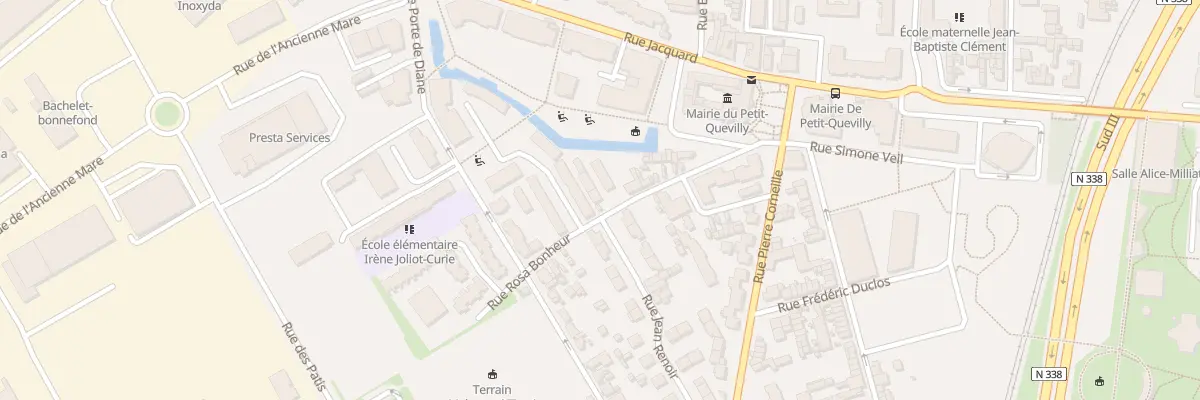 Plan du 16 Rue Rosa Bonheur au Petit-Quevilly