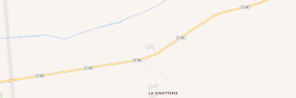 Plan du 87 La Vinotterie à La Chapelle-Vicomtesse