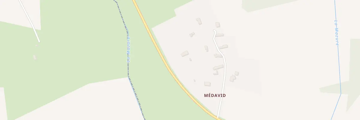 Plan du 8 Medavid à Combres