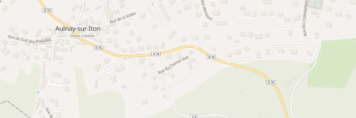 Plan du 9137 Rue des Baux Sainte Croix à Aulnay-sur-Iton