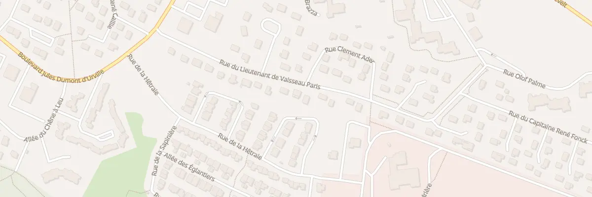 Plan du 6C Rue du Lt de Vaisseau Paris au Grand-Quevilly