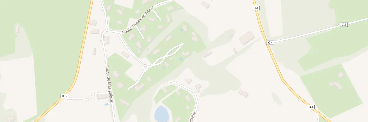 Plan du 240 Rue des Chênes à Mauroux