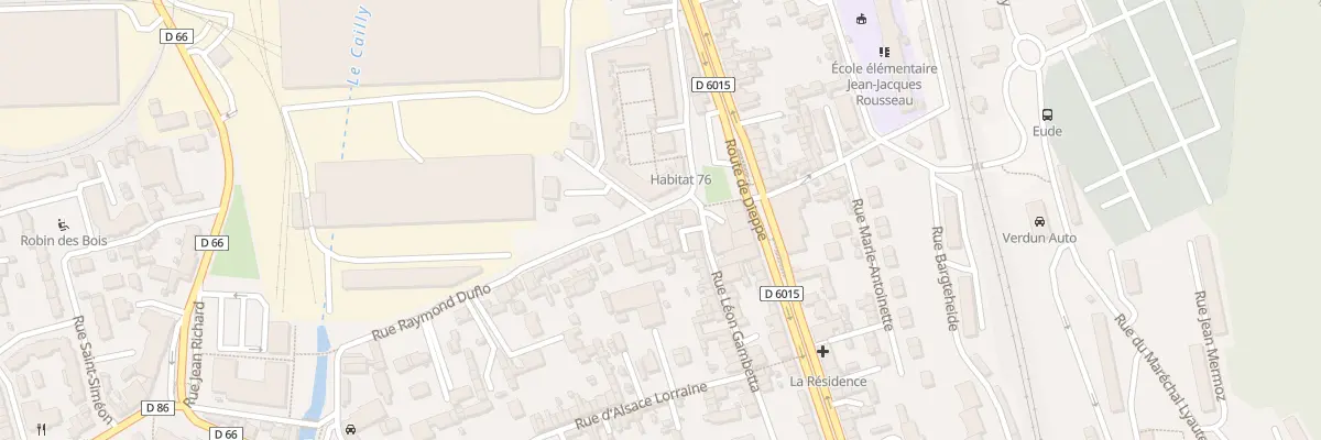 Plan du 9 Rue Raymond Duflo à Déville-lès-Rouen