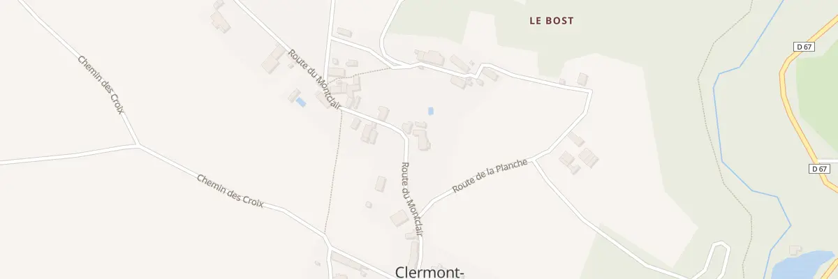 Plan du 11 Le Bourg à Clermont-d’Excideuil