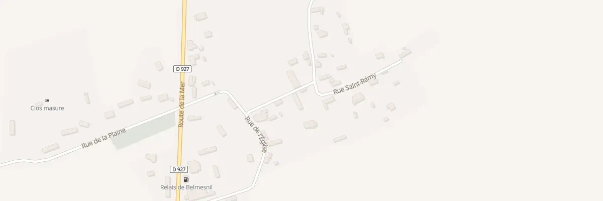 Plan du 4 Rue Saint Remy à Belmesnil