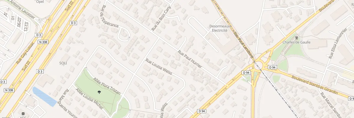 Plan du 2B Rue Paul Hurrier au Grand-Quevilly