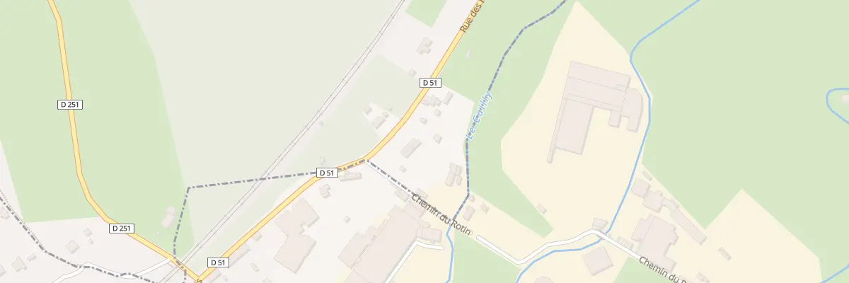 Plan du 2397 Rue du Docteur Martel à Eslettes