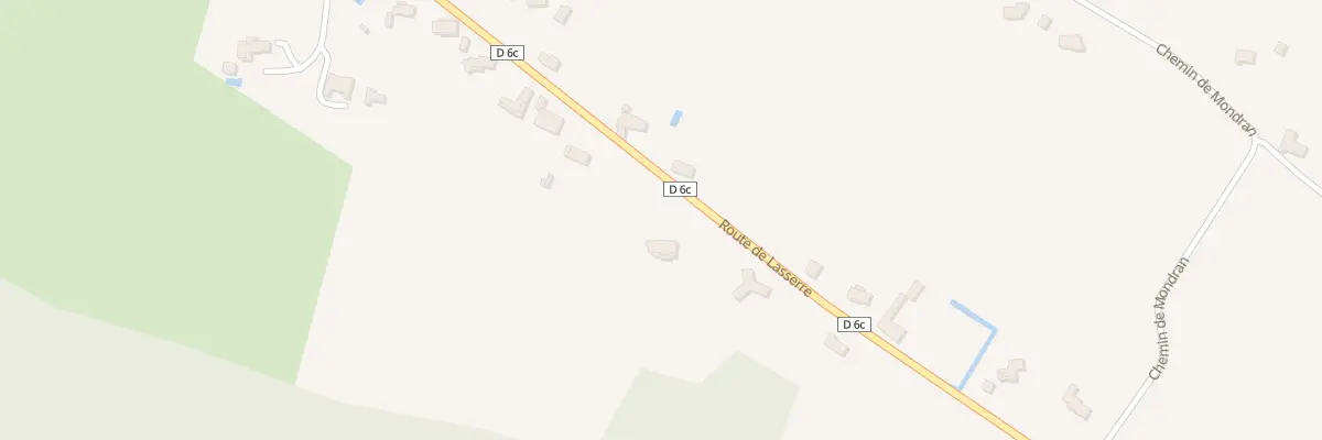 Plan du 65 Rte de Lasserre au Fousseret