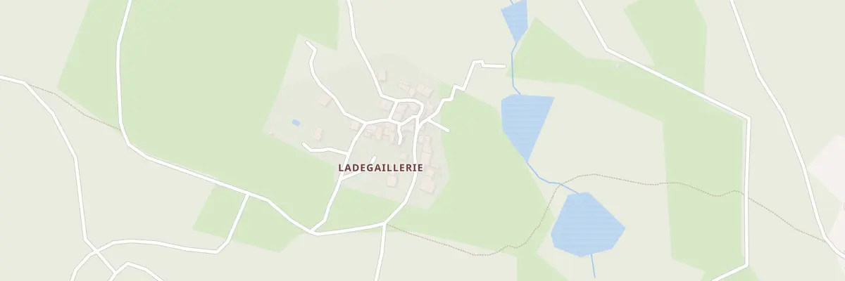 Plan du 5527 Ladegaillerie à Blond