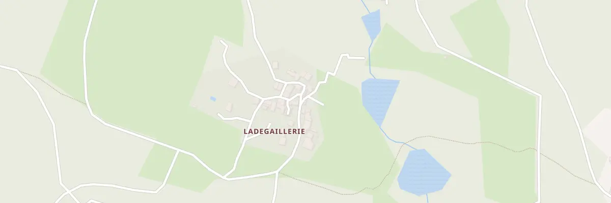 Plan du 6 Ladegaillerie à Blond