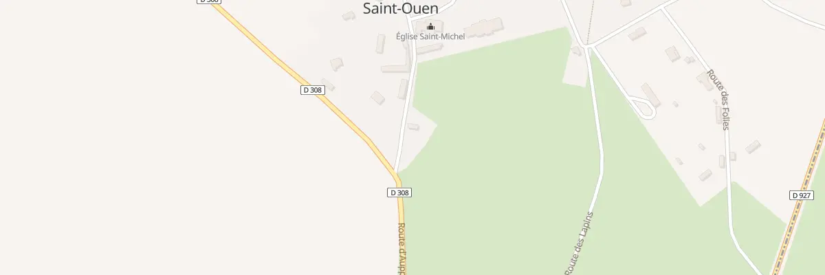 Plan du 4 Rte d’Auppegard à Bertreville-Saint-Ouen