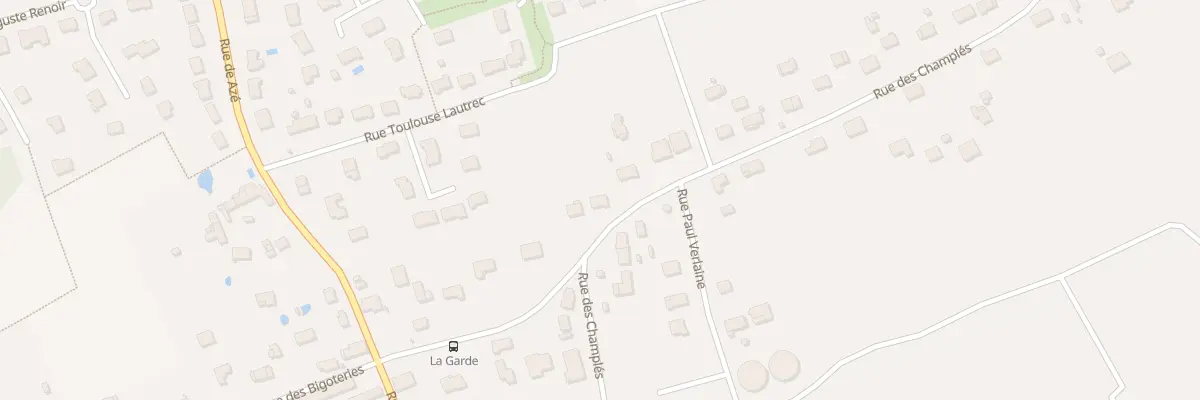 Plan du 744 Rue des Champlés à Vendôme