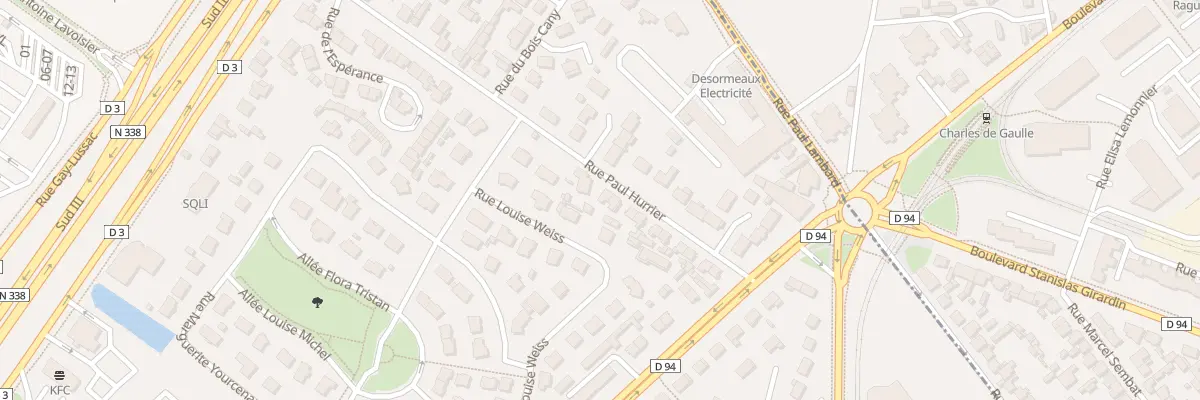 Plan du 2C Rue Paul Hurrier au Grand-Quevilly