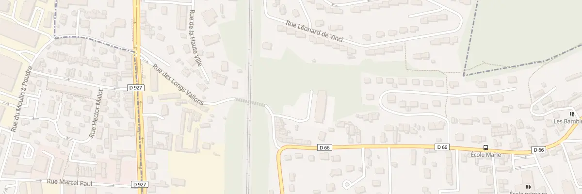 Plan du 218 Rue des Longs Vallons à Notre-Dame-de-Bondeville
