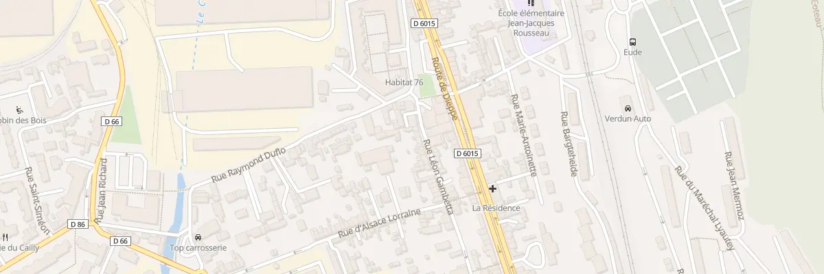 Plan du 161 Rue Gambetta à Déville-lès-Rouen