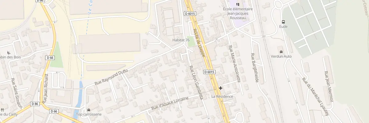 Plan du 165 Rue Gambetta à Déville-lès-Rouen
