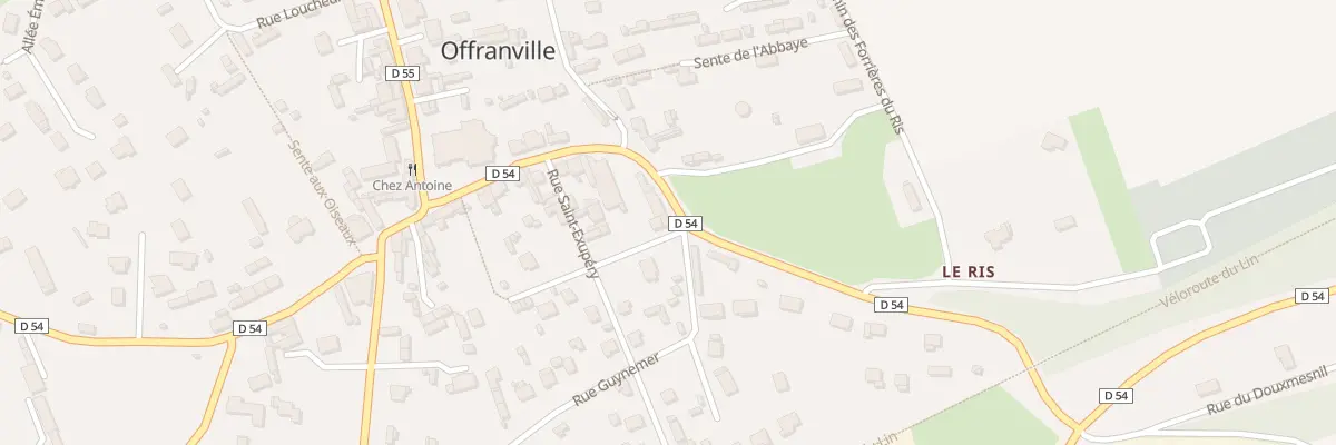 Plan du 234 Rue de la Libération à Offranville