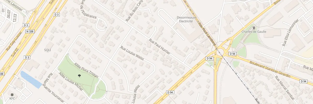 Plan du 4 Rue Paul Hurrier au Grand-Quevilly
