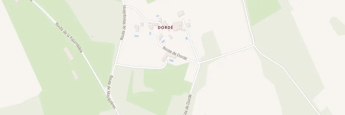 Plan du 5068 Dorde à Mauroux