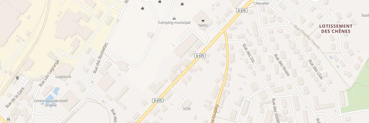 Plan du 33 Rue Pierre Merlin à Bellac