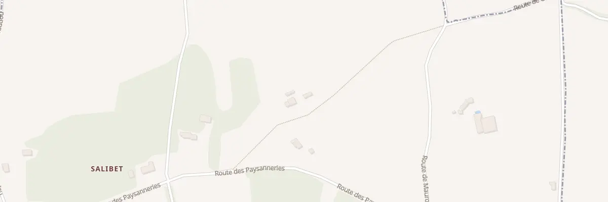 Plan du 20 Camp du Levat à Masquières