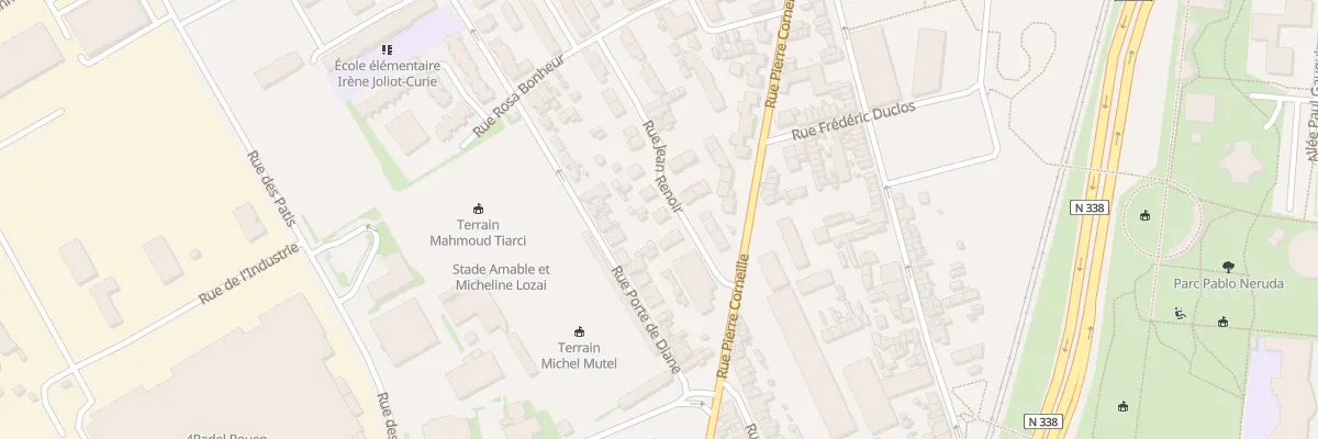 Plan du 3 Rue Jean Renoir au Petit-Quevilly