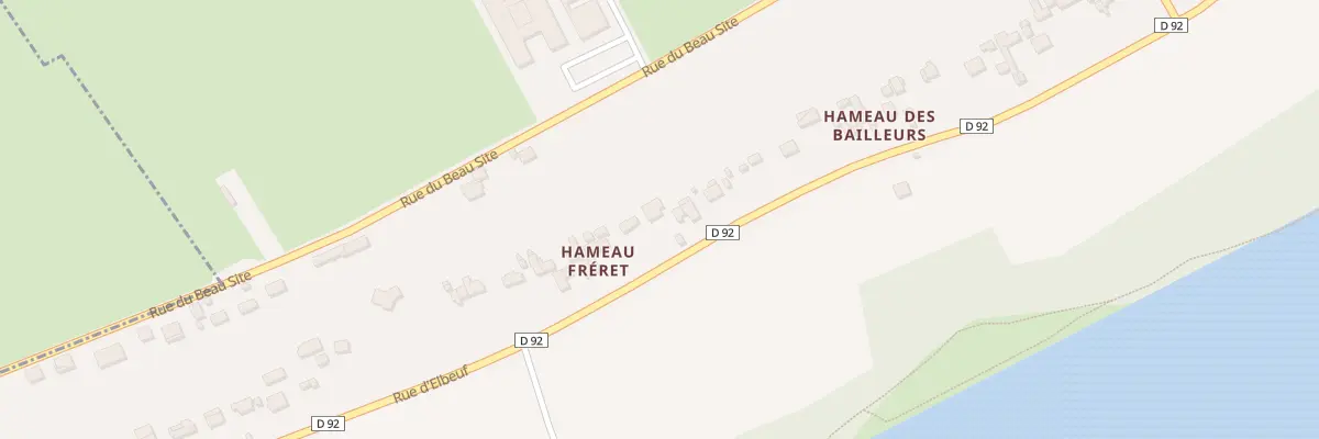 Plan du 170 Rue d’Elbeuf à Freneuse