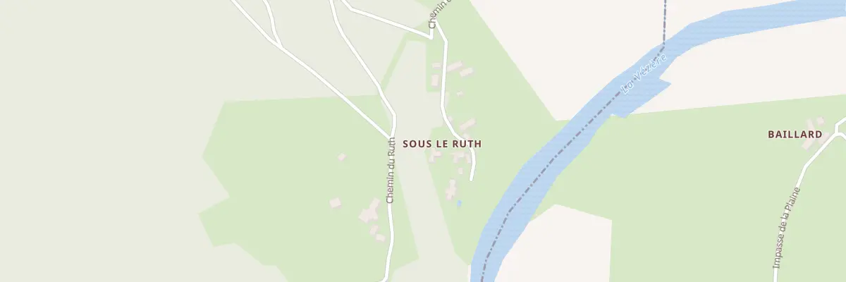Plan du 128 Imp Sous le Ruth à Tursac