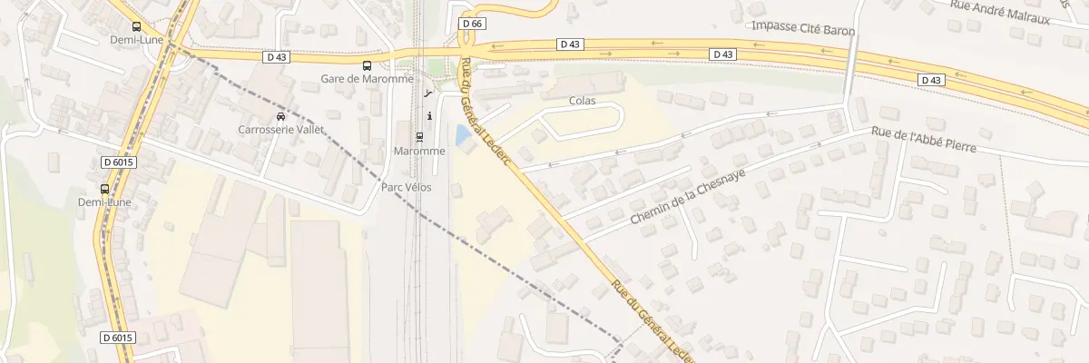 Plan du 2 Rue de l’Ancienne Briqueterie à Notre-Dame-de-Bondeville