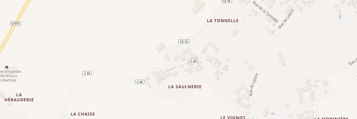 Plan du 5 Rue de la Saulnerie à Martizay