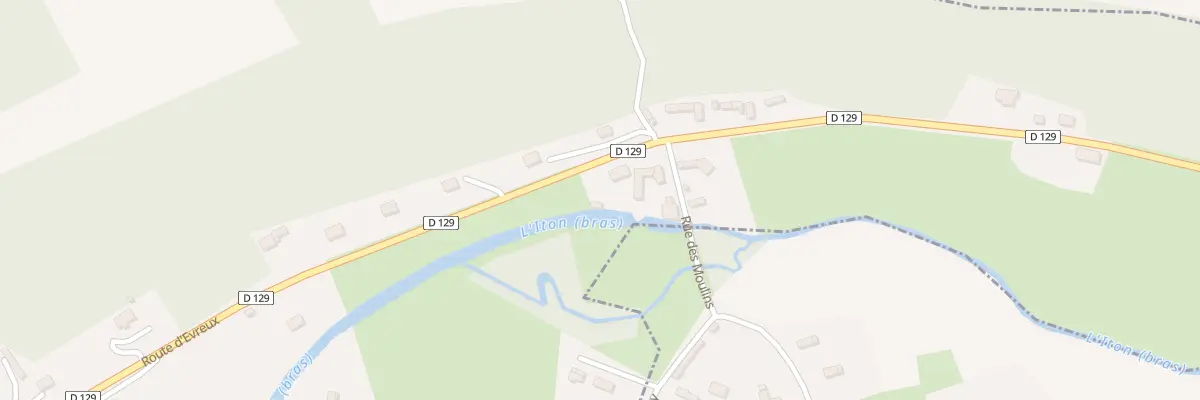 Plan du 10 Cativet à Aulnay-sur-Iton