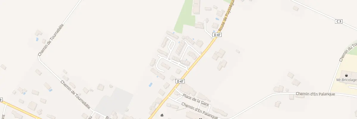 Plan du 5 Imp de la Font d’Estève à Cadours