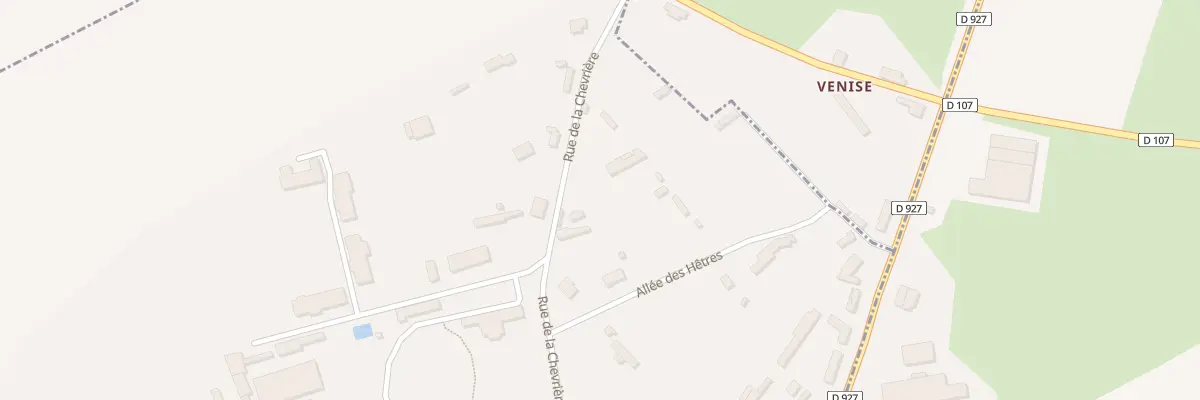 Plan du 178 Rue de la Chevriere à Omonville