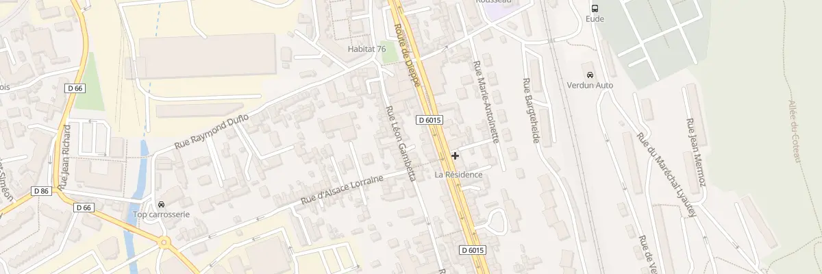 Plan du 54A Rue Gambetta à Déville-lès-Rouen