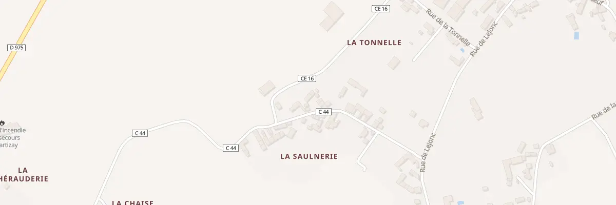 Plan du 7 Rue de la Saulnerie à Martizay