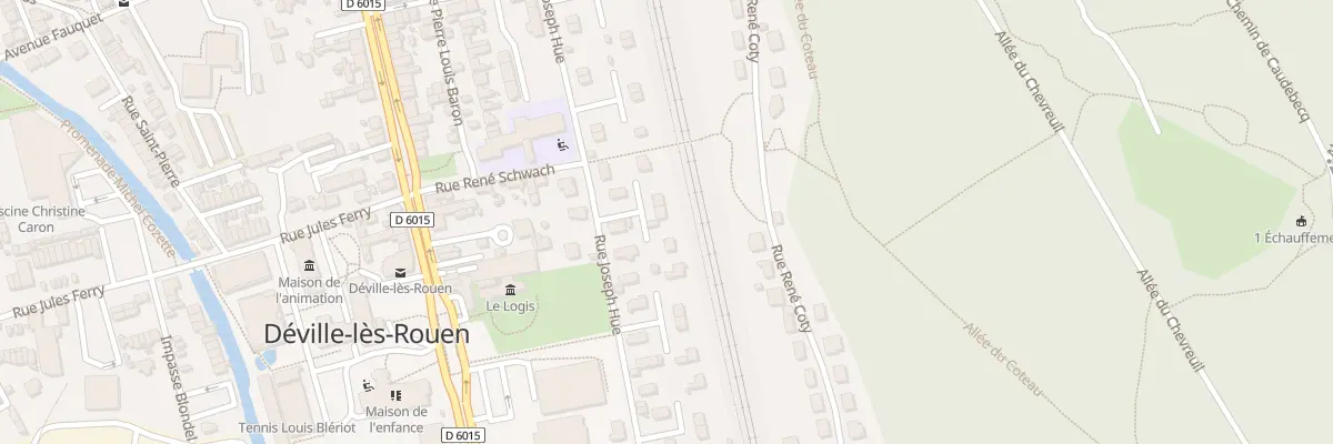 Plan du 32B Rue Joseph Hue à Déville-lès-Rouen