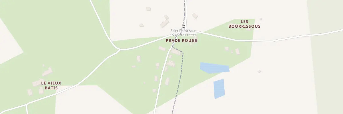 Plan du 8 Prade Rouge à Cognac-la-Forêt