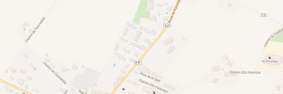 Plan du 9999 Rue de la Font d’Estève à Cadours