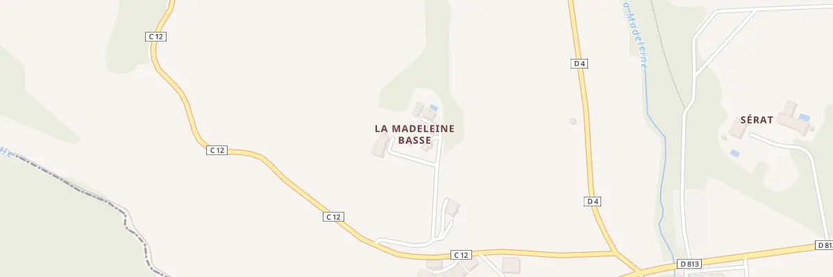 Plan du 300 Che de Sèges à Moissac