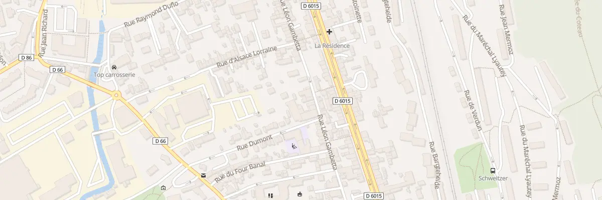 Plan du 115B Rue Gambetta à Déville-lès-Rouen