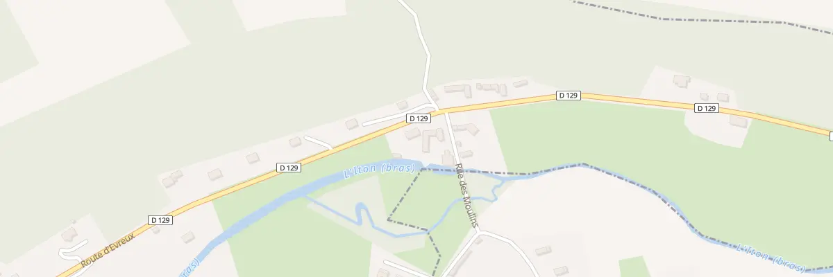 Plan du 12 Cativet à Aulnay-sur-Iton