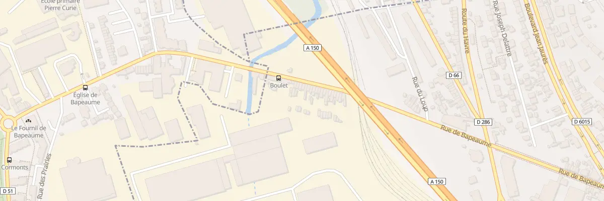 Plan du 39 Rue de Bapeaume à Rouen