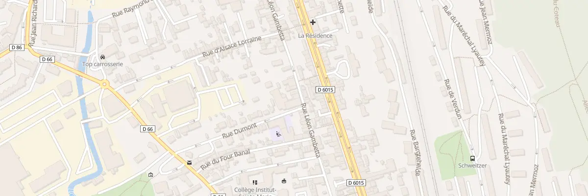 Plan du 111 Rue Gambetta à Déville-lès-Rouen