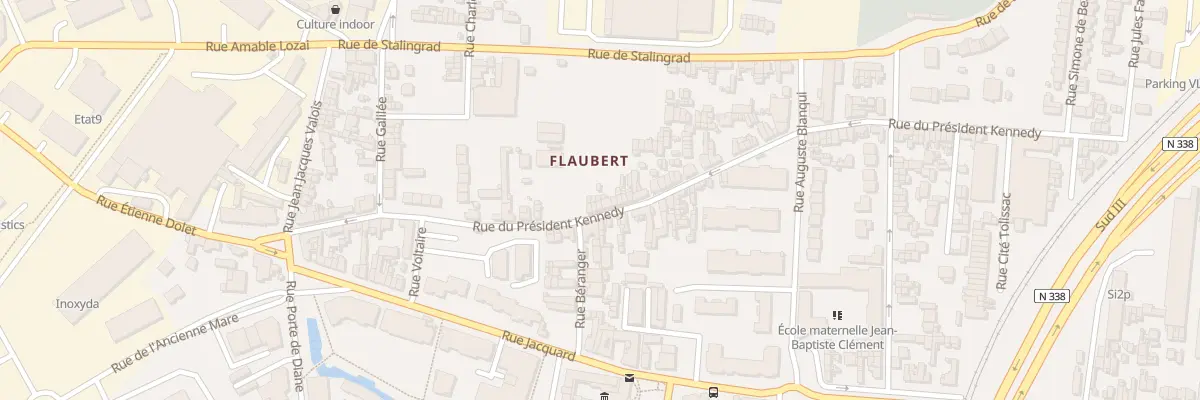 Plan du 63 Rue du President Kennedy au Petit-Quevilly