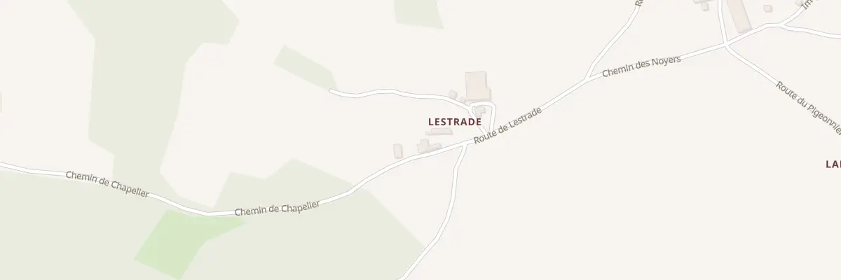 Plan du 20 Lestrade à Chourgnac