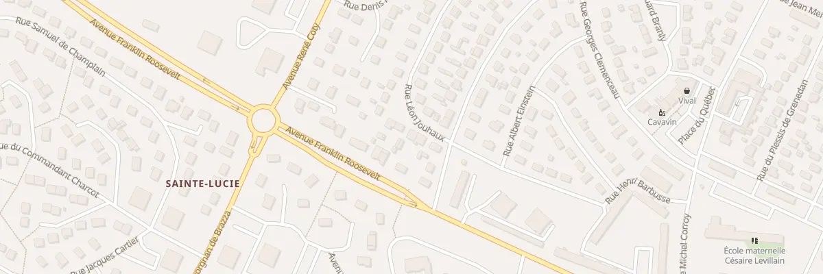 Plan du 52 Rue Leon Jouhaux au Grand-Quevilly